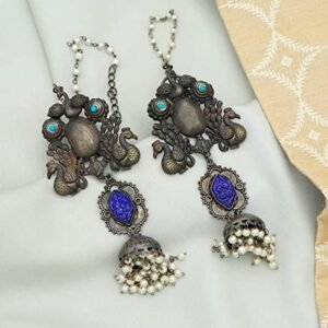 Long Brass Earrings for women